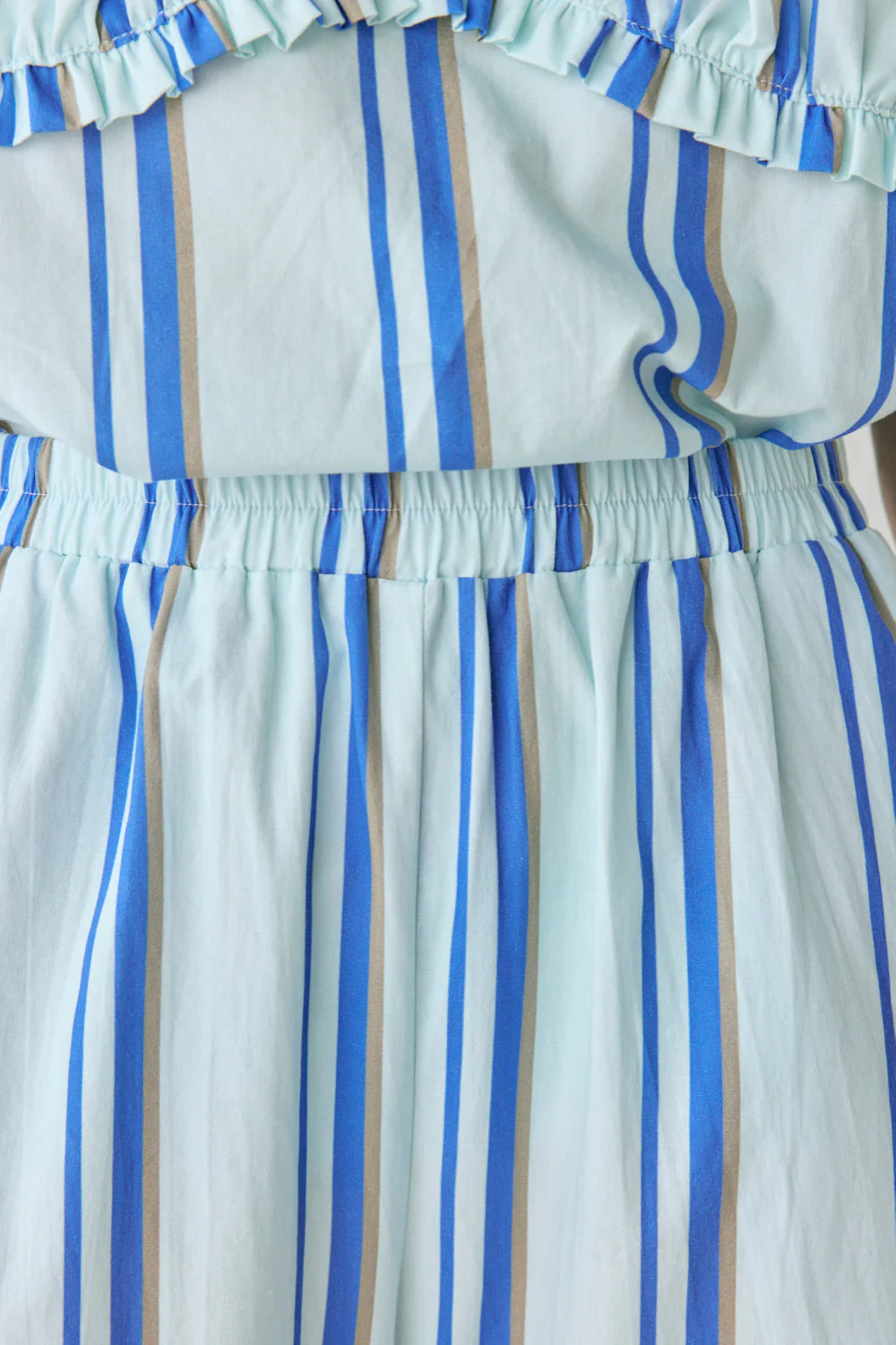 Vita Barrel Pants Blue Stripe - Image 4