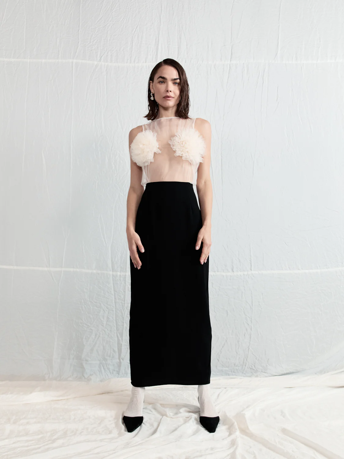 Vittoria Midi Skirt Black - Image 2