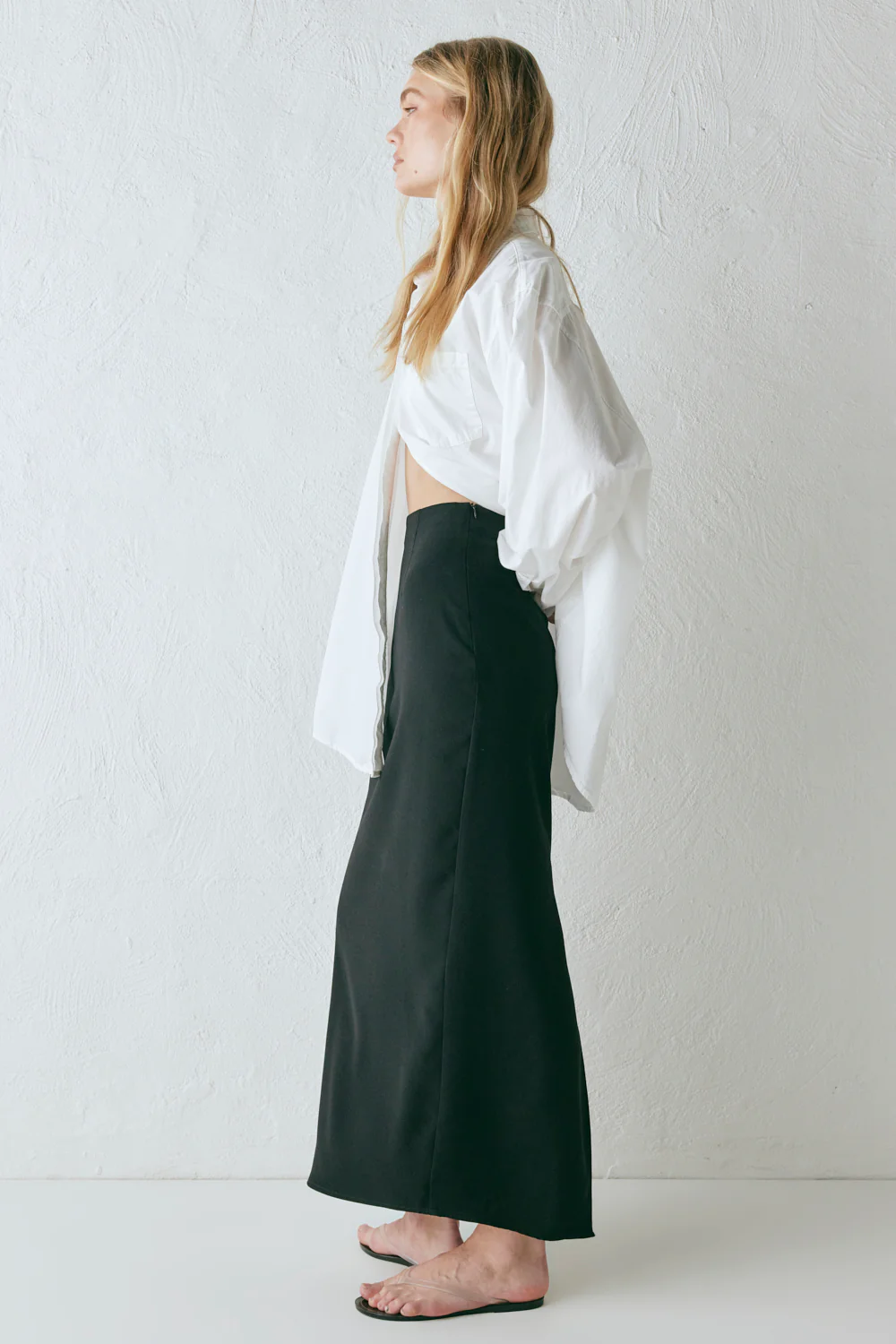 Vittoria Midi Skirt Black - Image 4