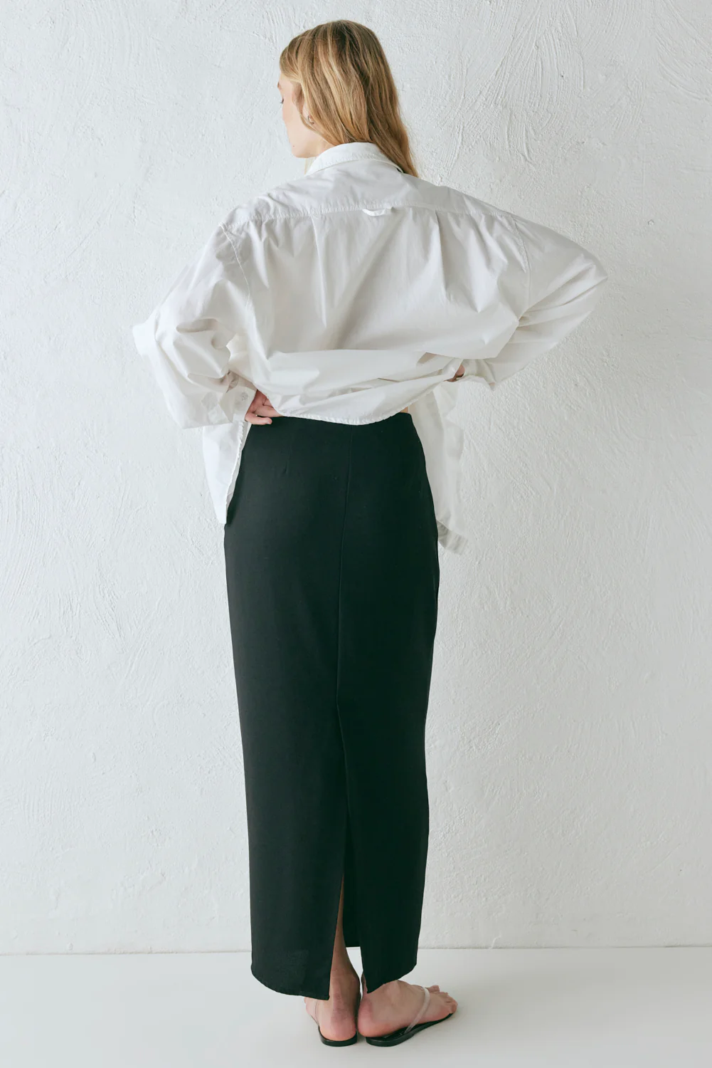 Vittoria Midi Skirt Black - Image 8