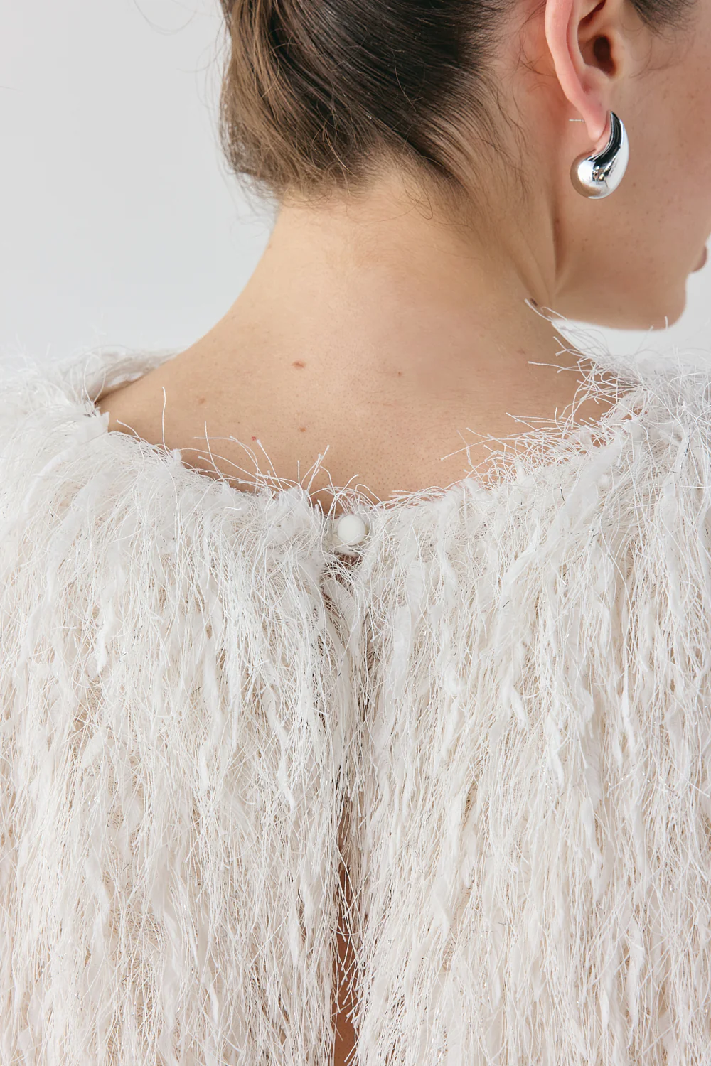 Vivia Fringe Top White - Image 7