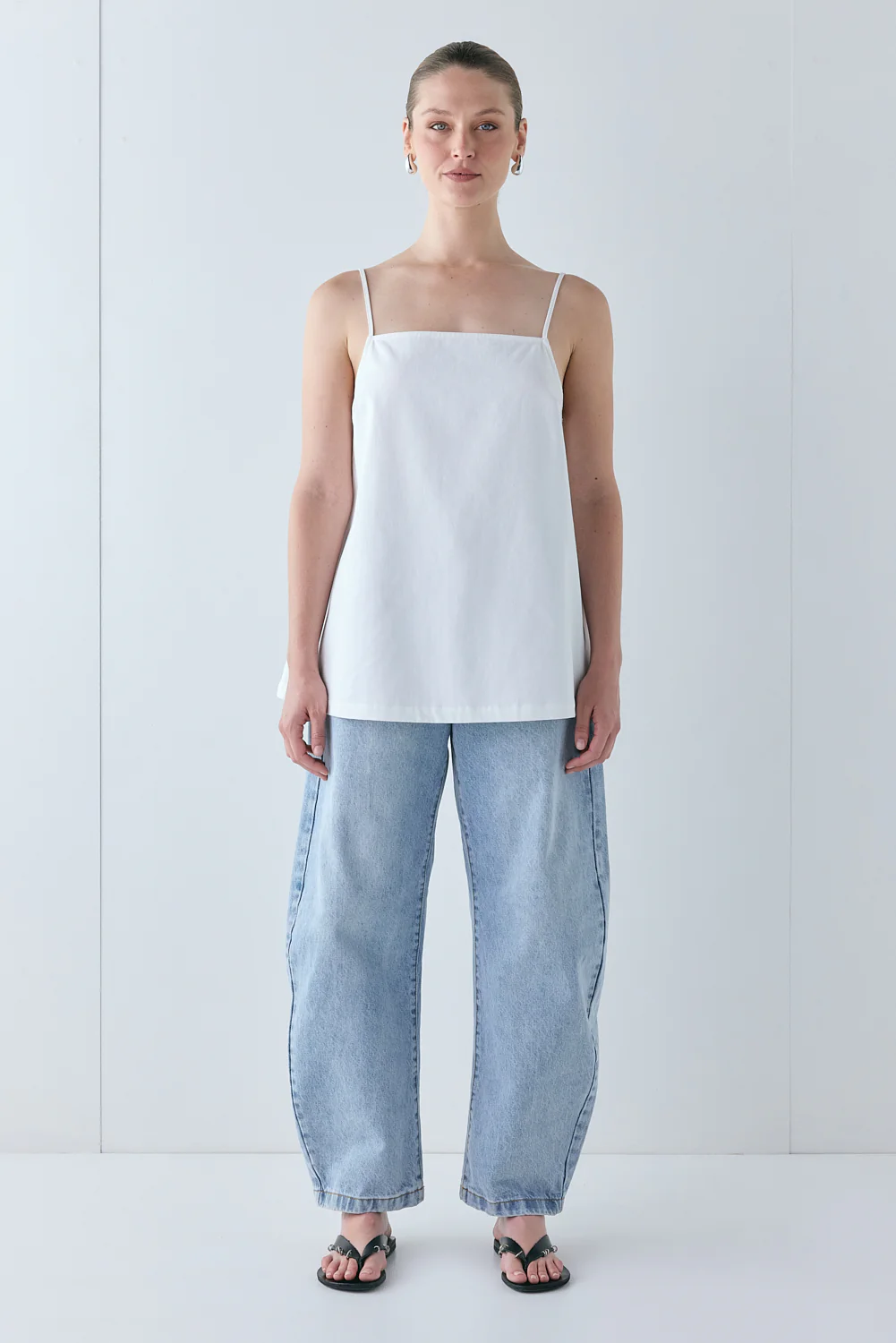 Vivian Tunic Top White - Image 2