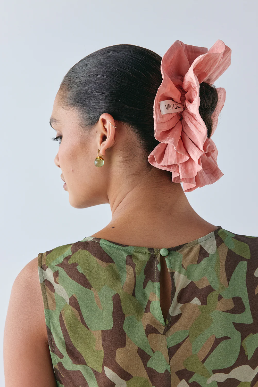 Volume Puff Scrunchie Blush