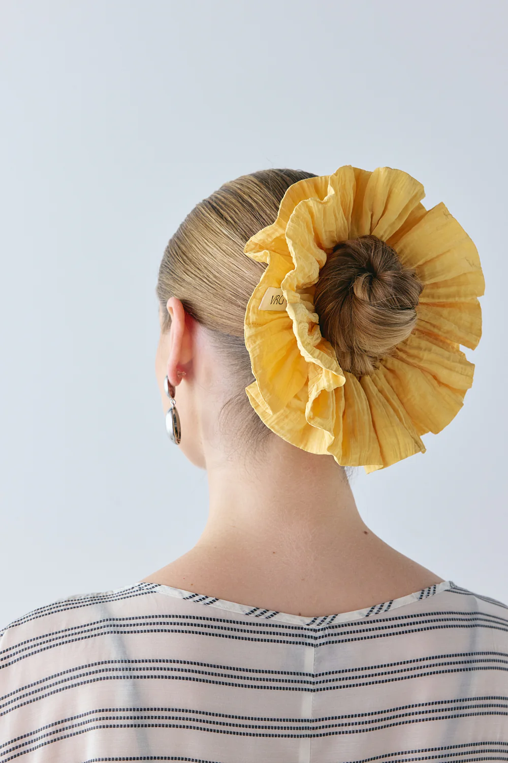 Volume Puff Scrunchie Marigold