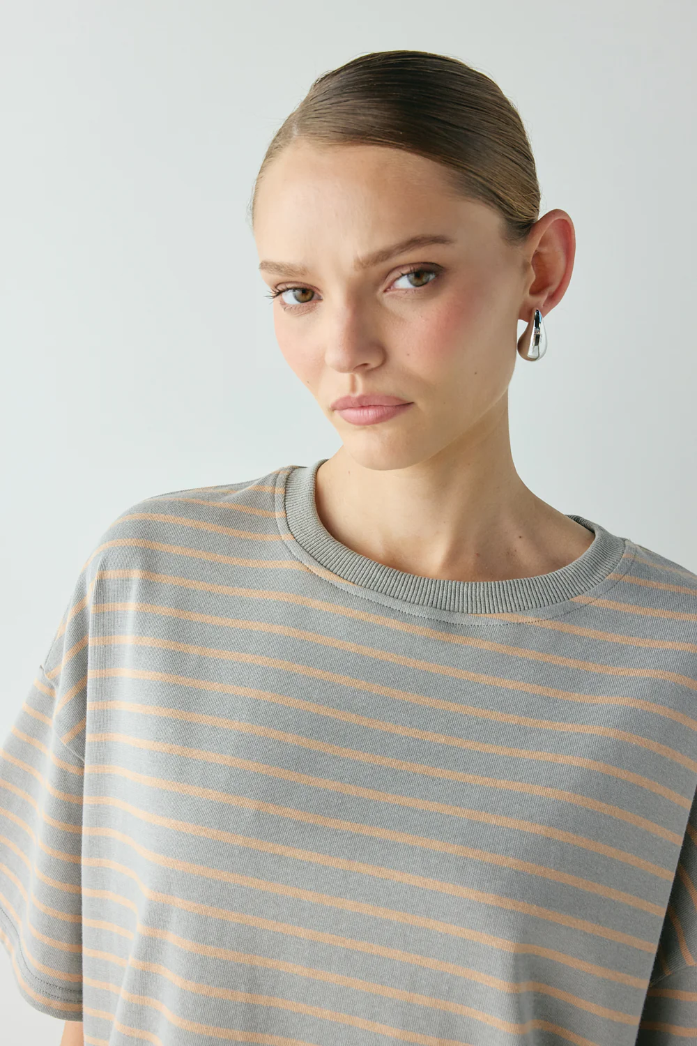 Willow Tee Apricot Stripe - Image 2