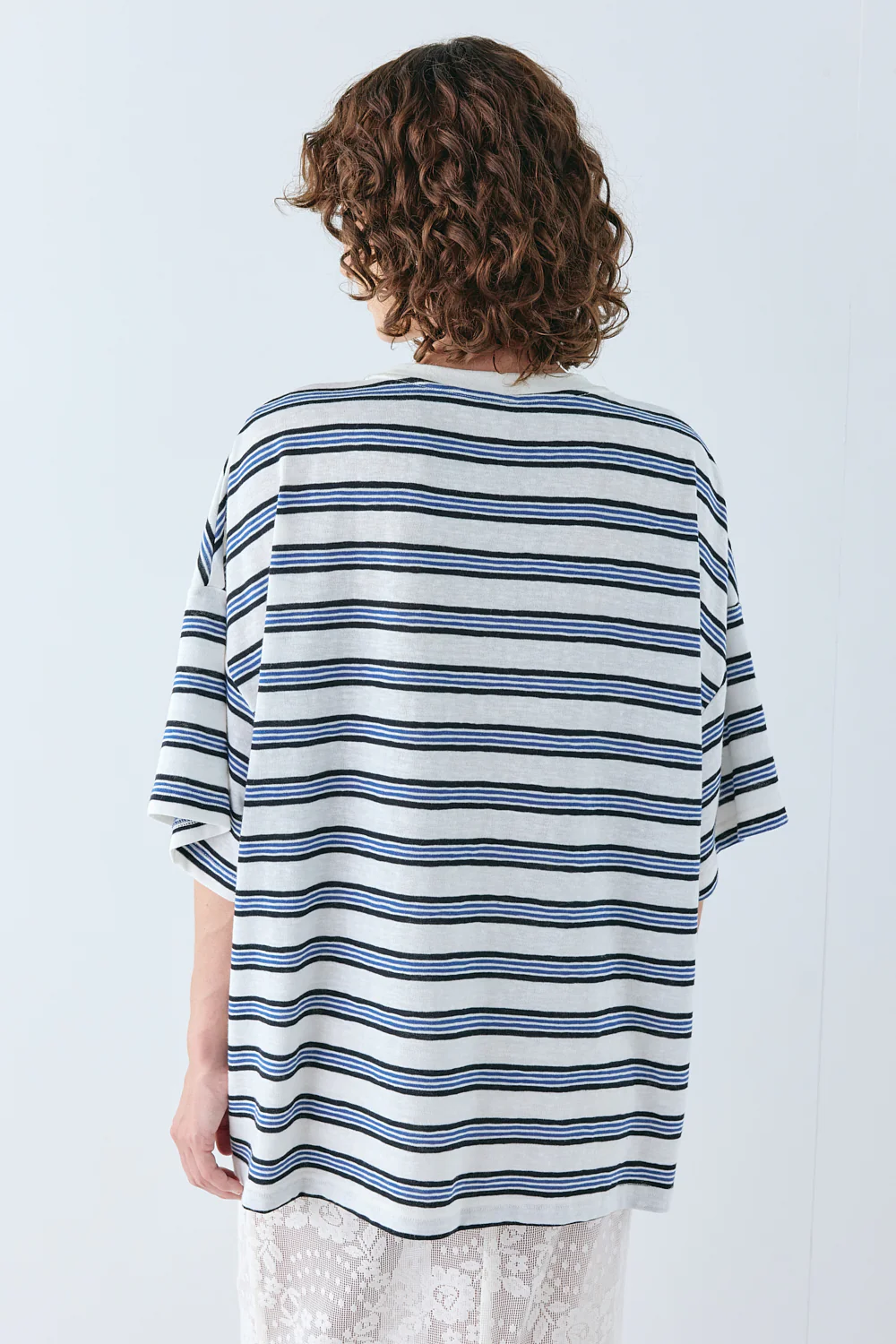 Willow Tee Blue Stripe - Image 7