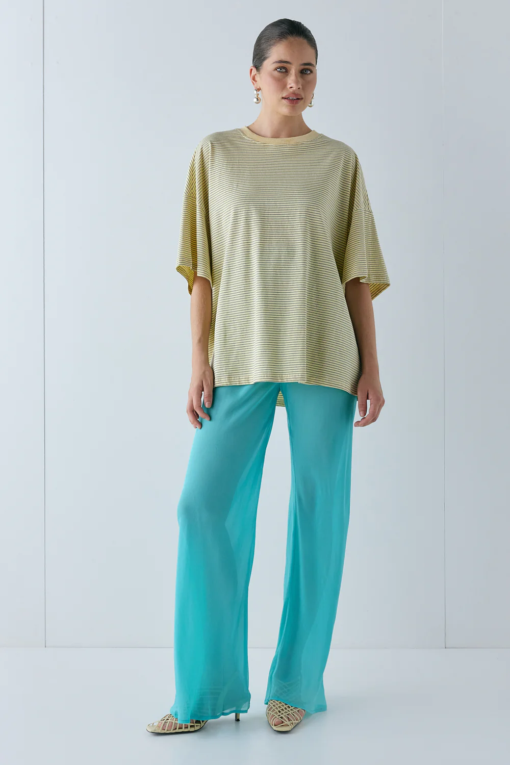 Willow Tee Butter Stripe - Image 2