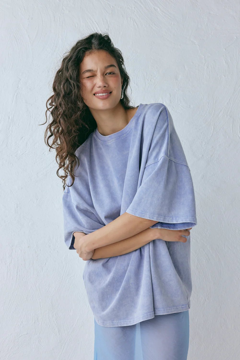 Willow Tee Chalk Blue - Image 3
