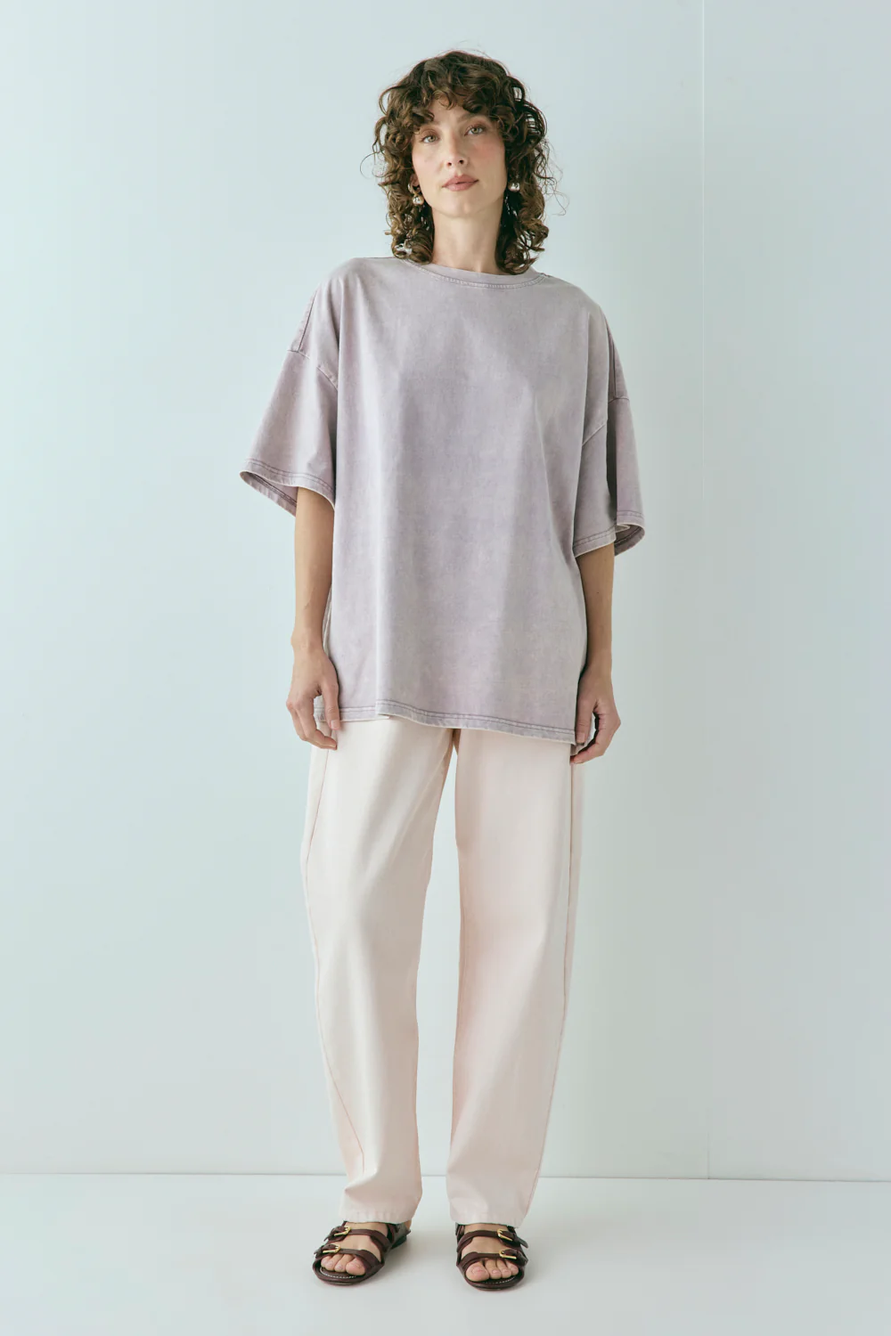 Willow Tee Chalk Mauve