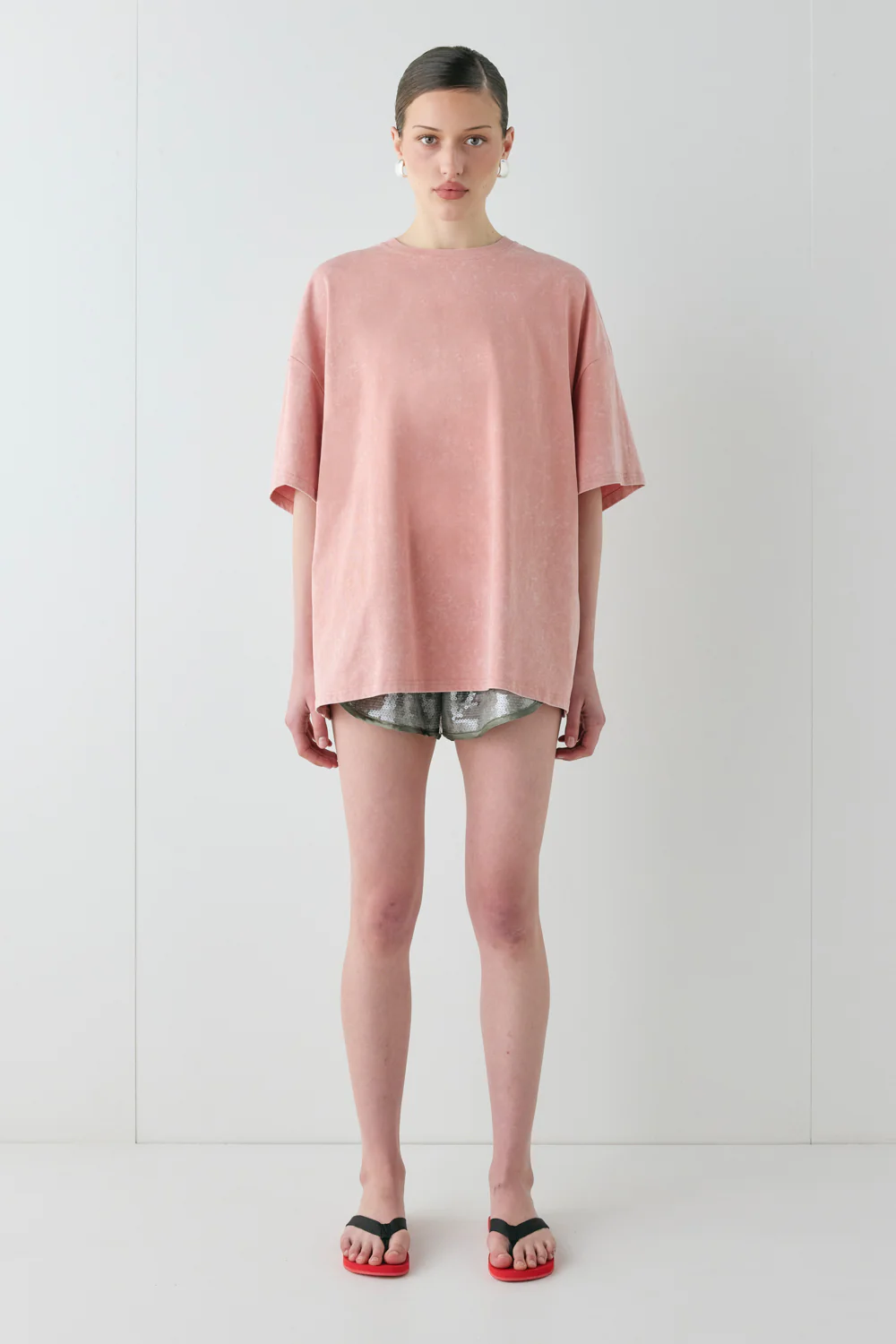 Willow Tee Chalk Pink