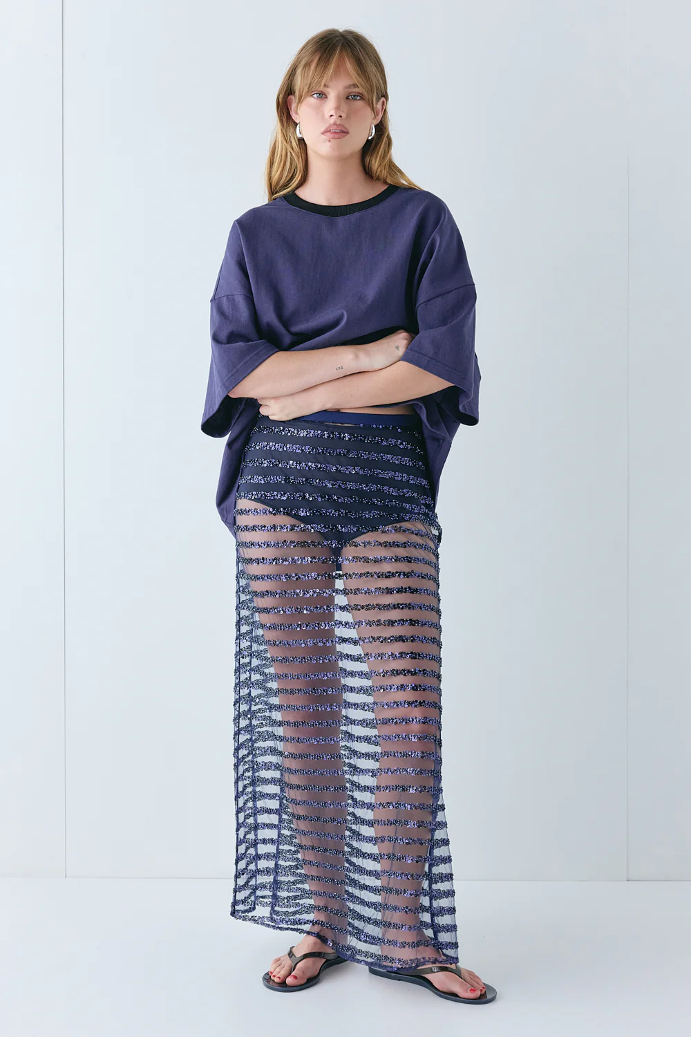 Willow Tee Navy - Image 6