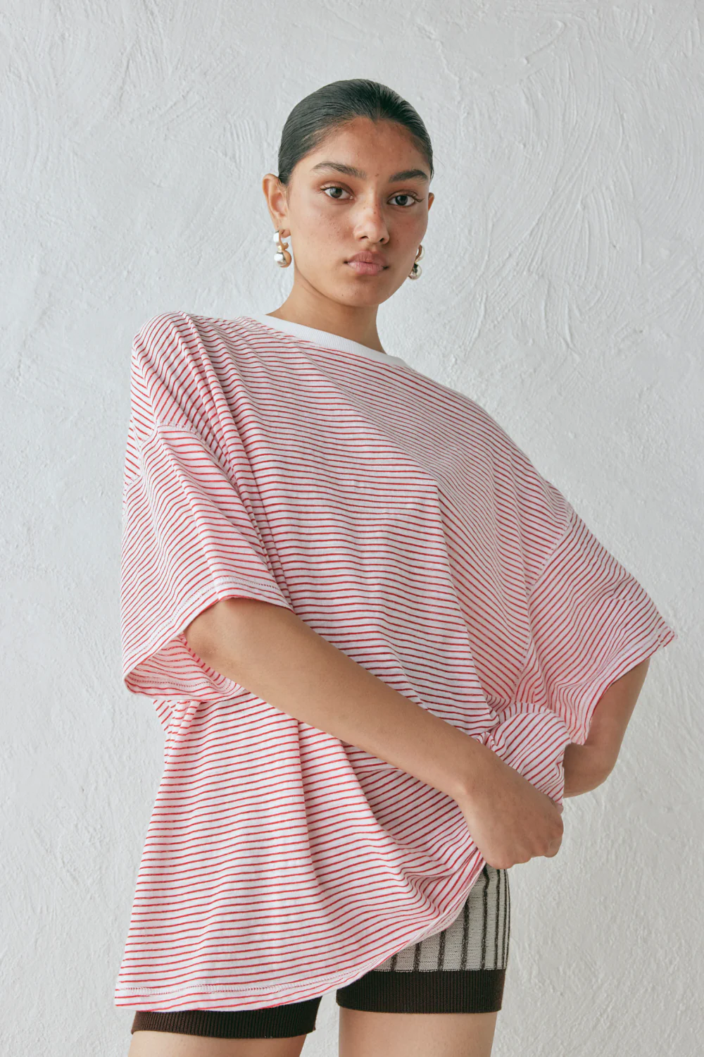 Willow Tee Red Stripe