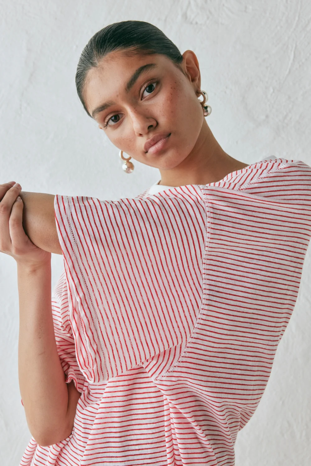 Willow Tee Red Stripe - Image 3