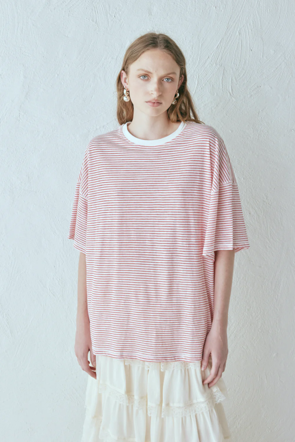 Willow Tee Red Stripe - Image 5