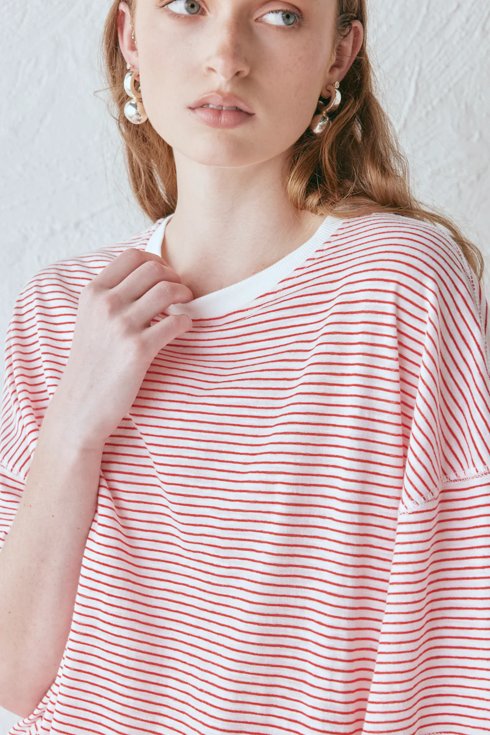 Willow Tee Red Stripe - Image 9