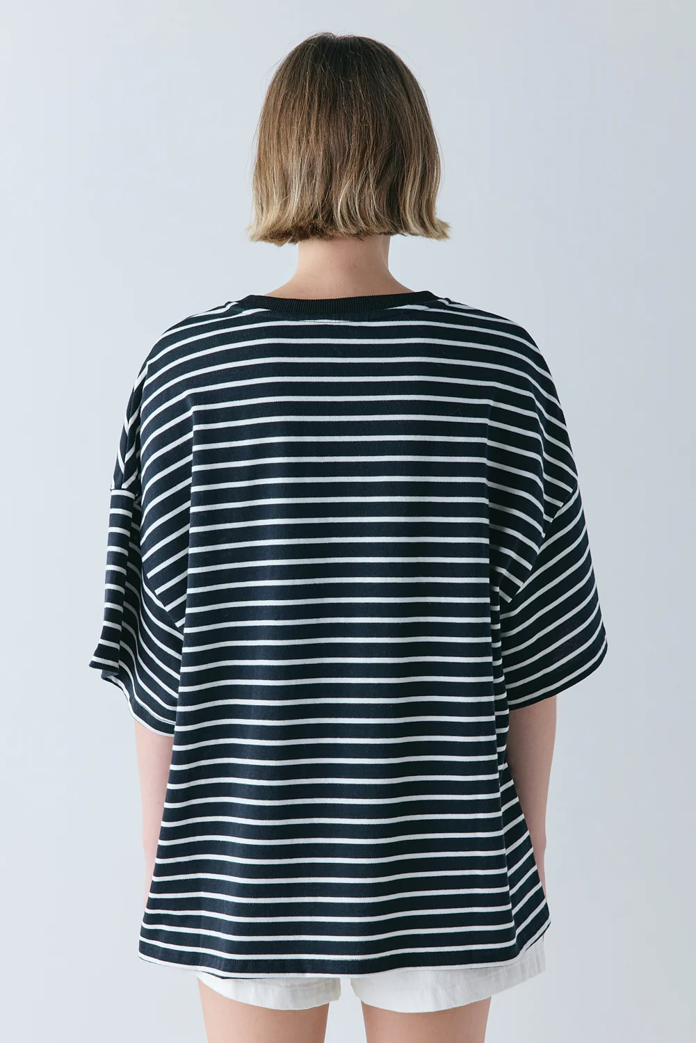 Willow Tee White Stripe - Image 7