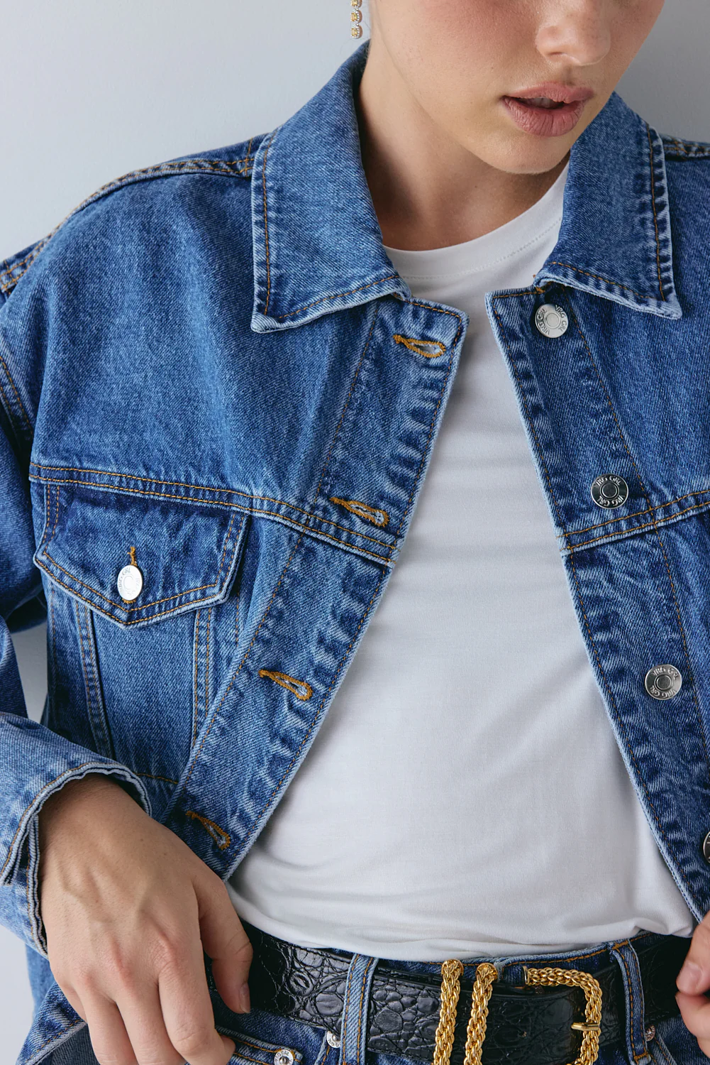 Yuki Denim Jacket Blue - Image 3