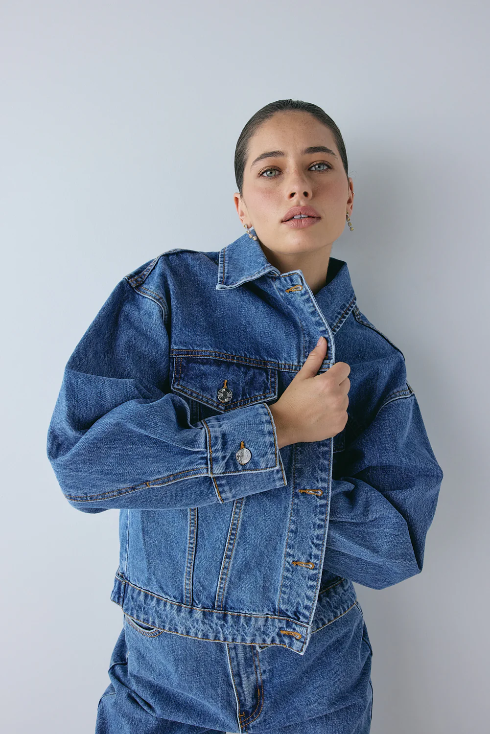 Yuki Denim Jacket Blue - Image 5