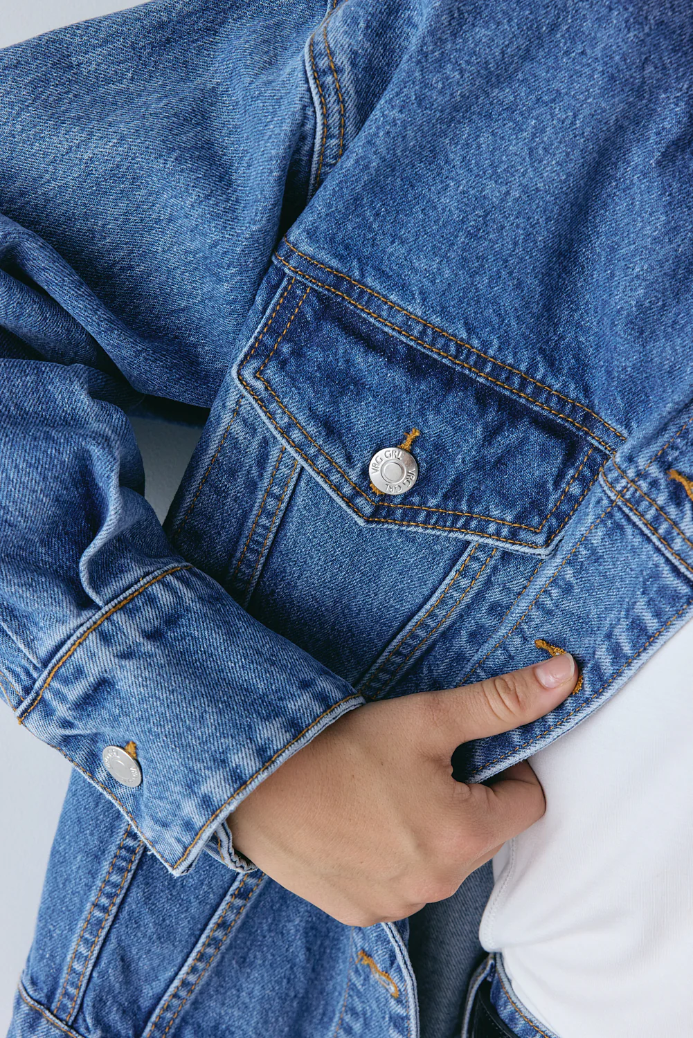 Yuki Denim Jacket Blue - Image 6