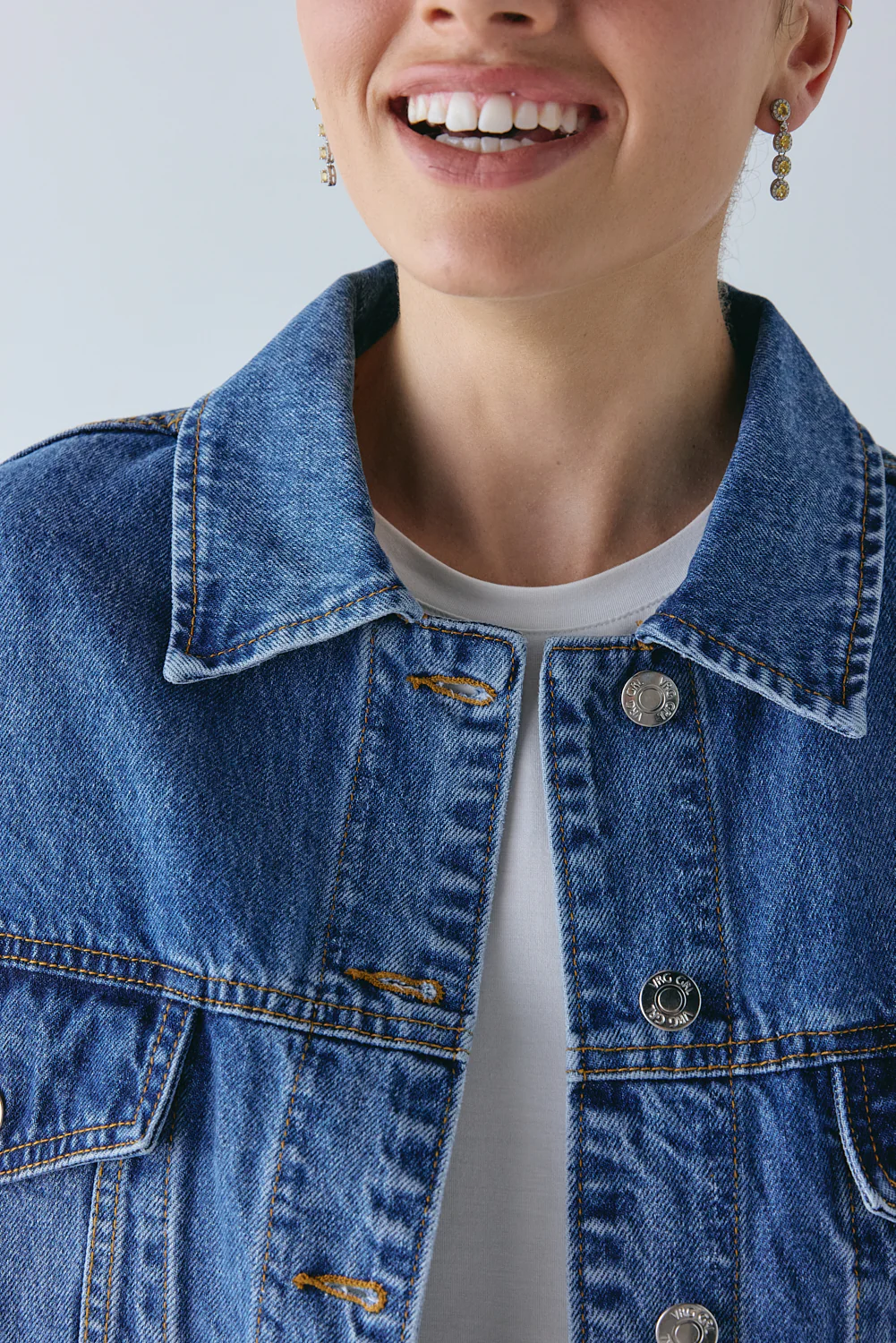 Yuki Denim Jacket Blue - Image 8