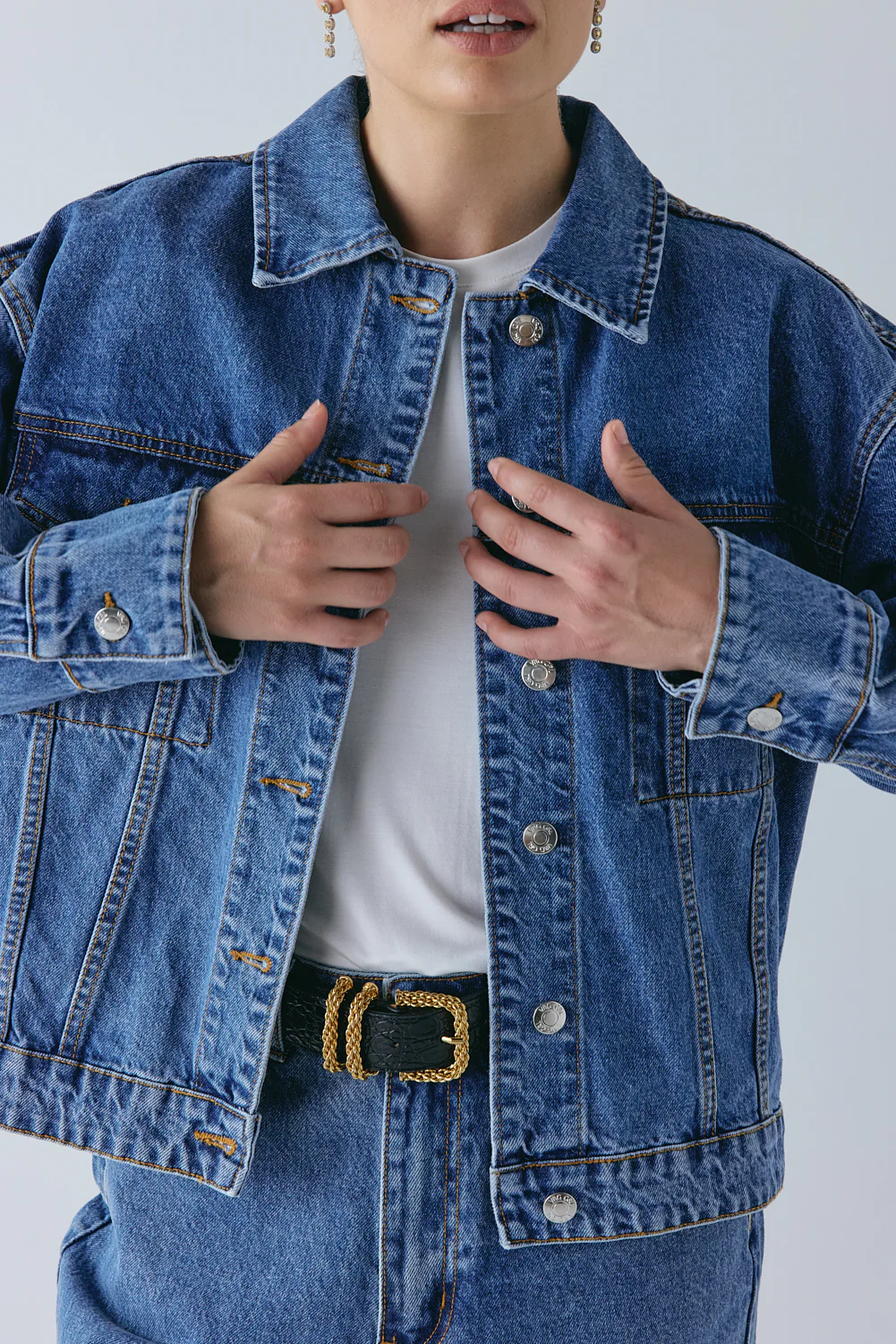 Yuki Denim Jacket Blue - Image 9