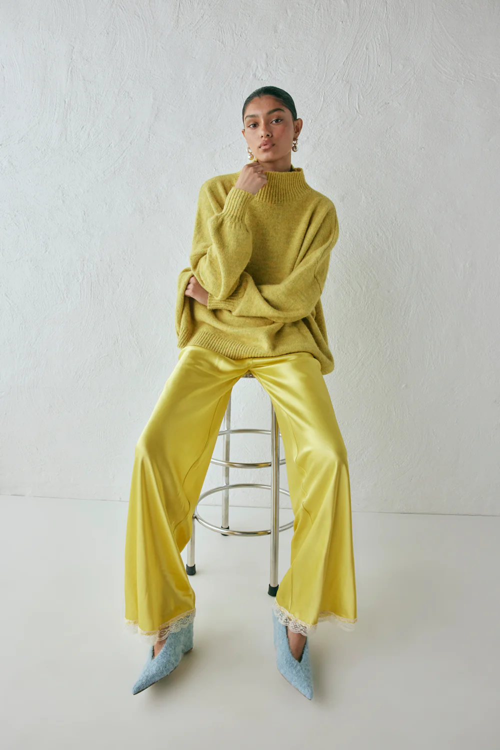 Yumi Knit Jumper Citrus Marle - Image 5