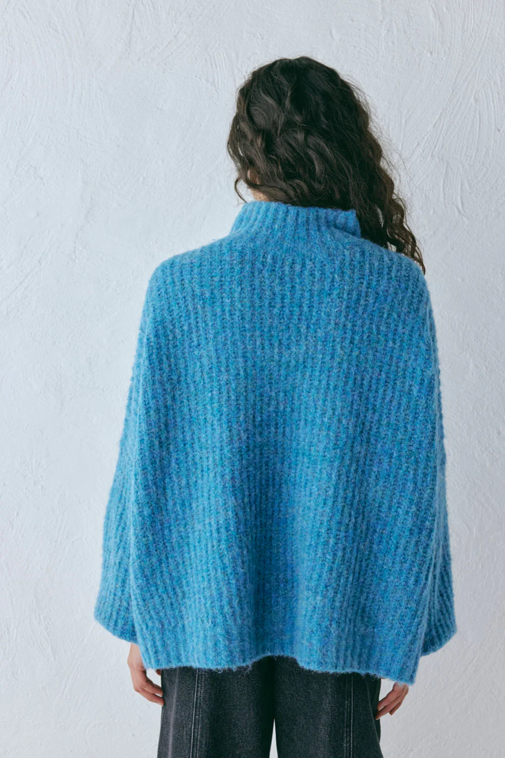 Yumi Knit Jumper Sea - Image 7