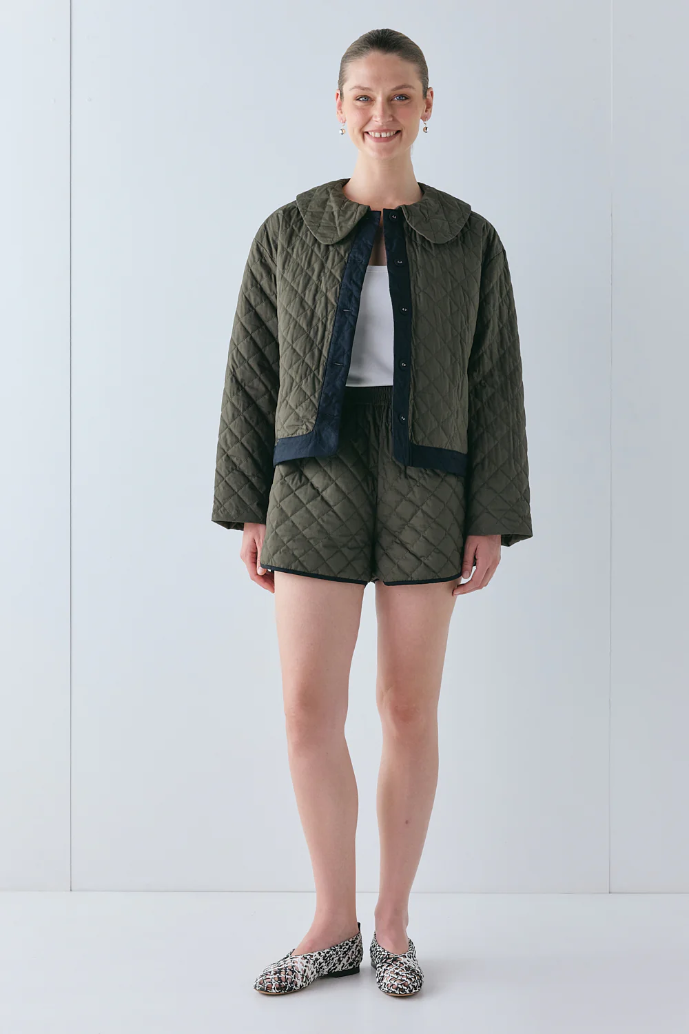 Yvette Jacket Khaki - Image 7