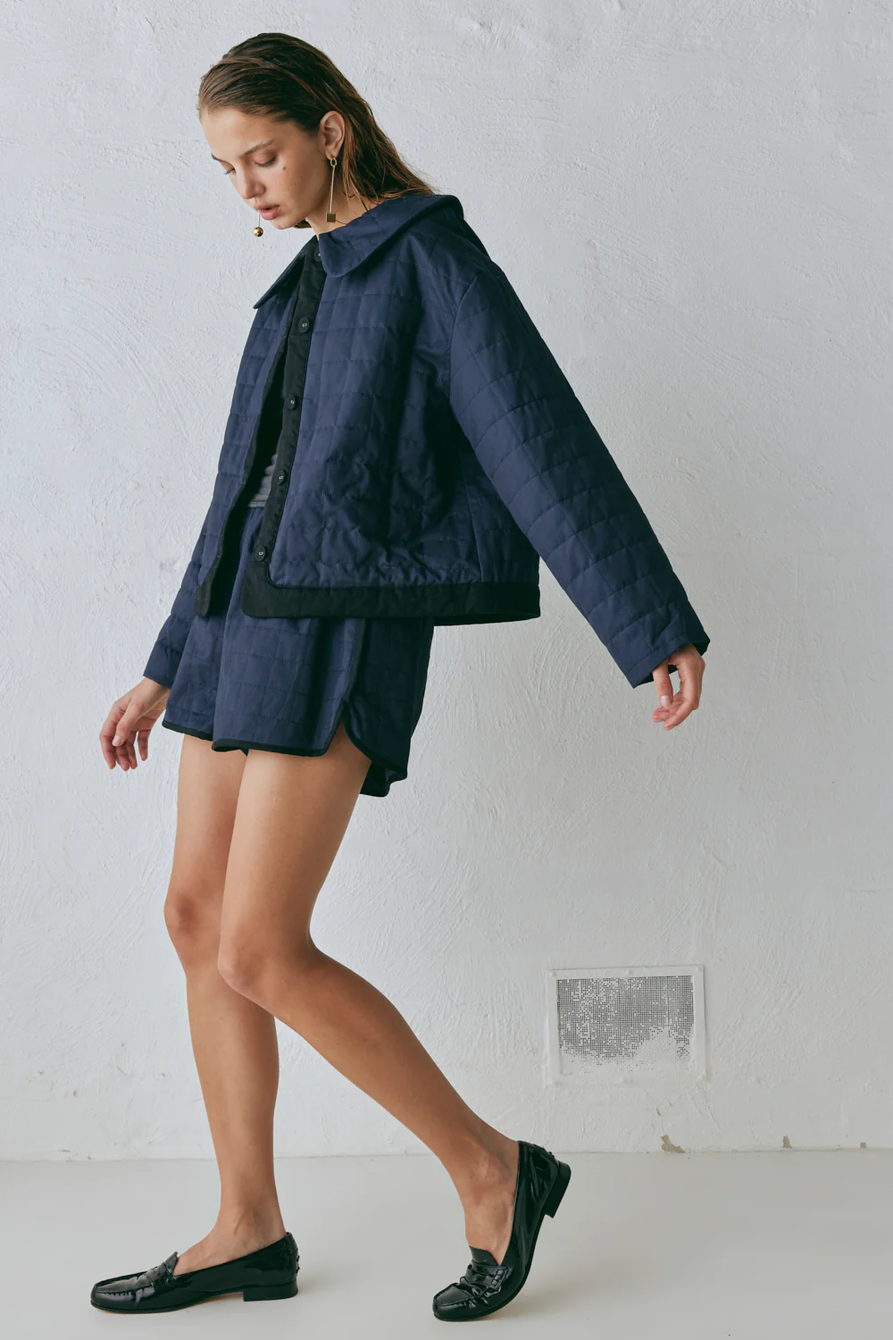 Yvette Jacket Navy - Image 2