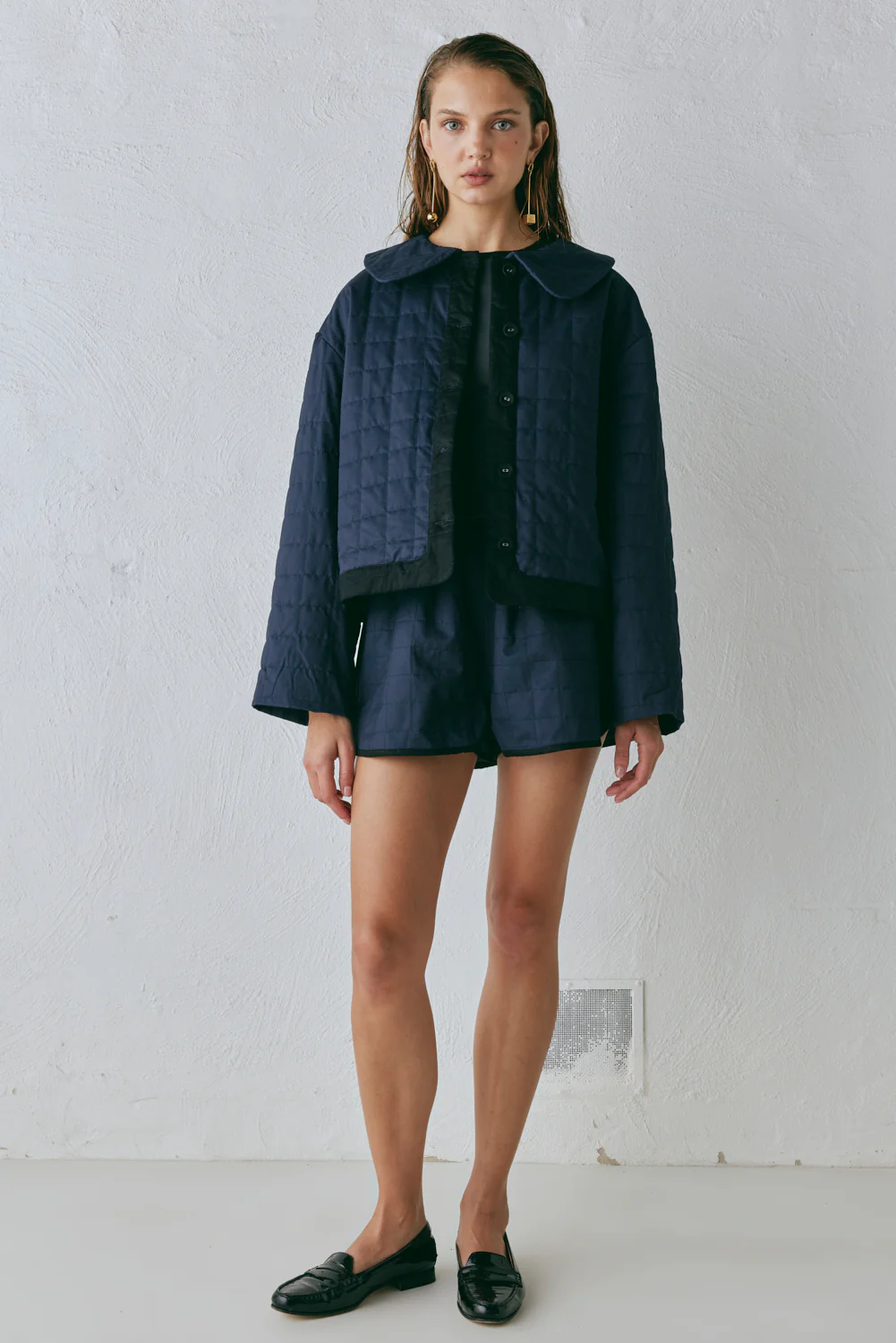 Yvette Jacket Navy - Image 5