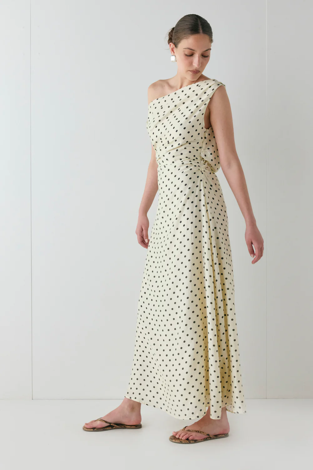 Yvonne Maxi Dress Polka Dot - Image 4