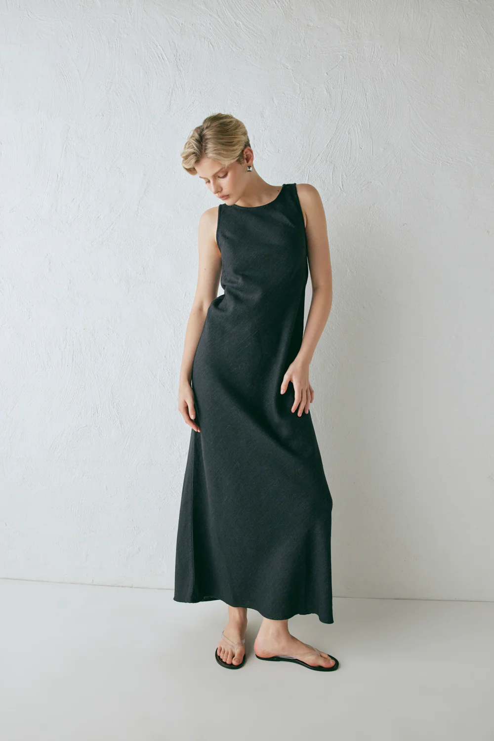 Zaria Maxi Dress Black - Image 6