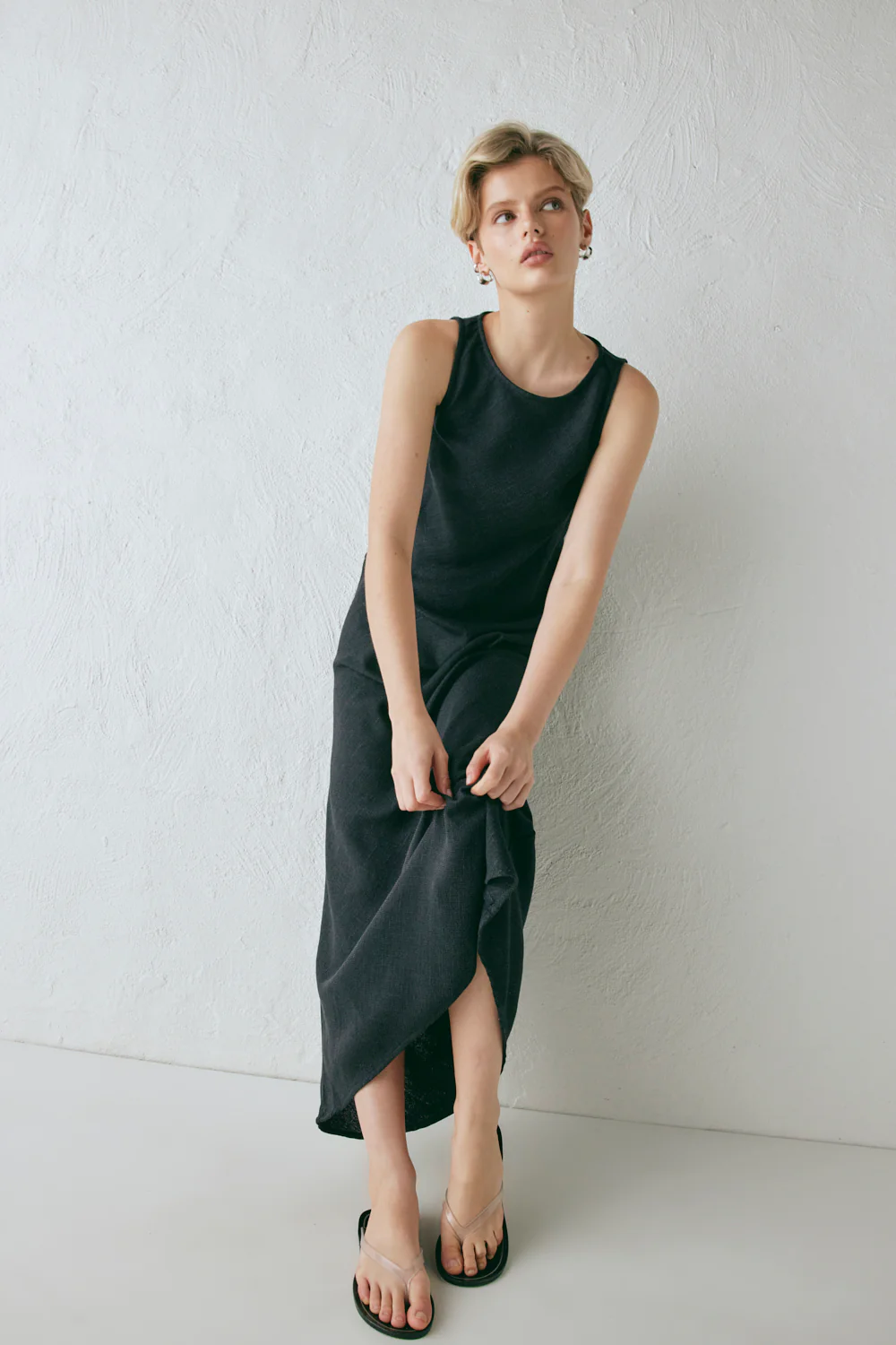 Zaria Maxi Dress Black - Image 7