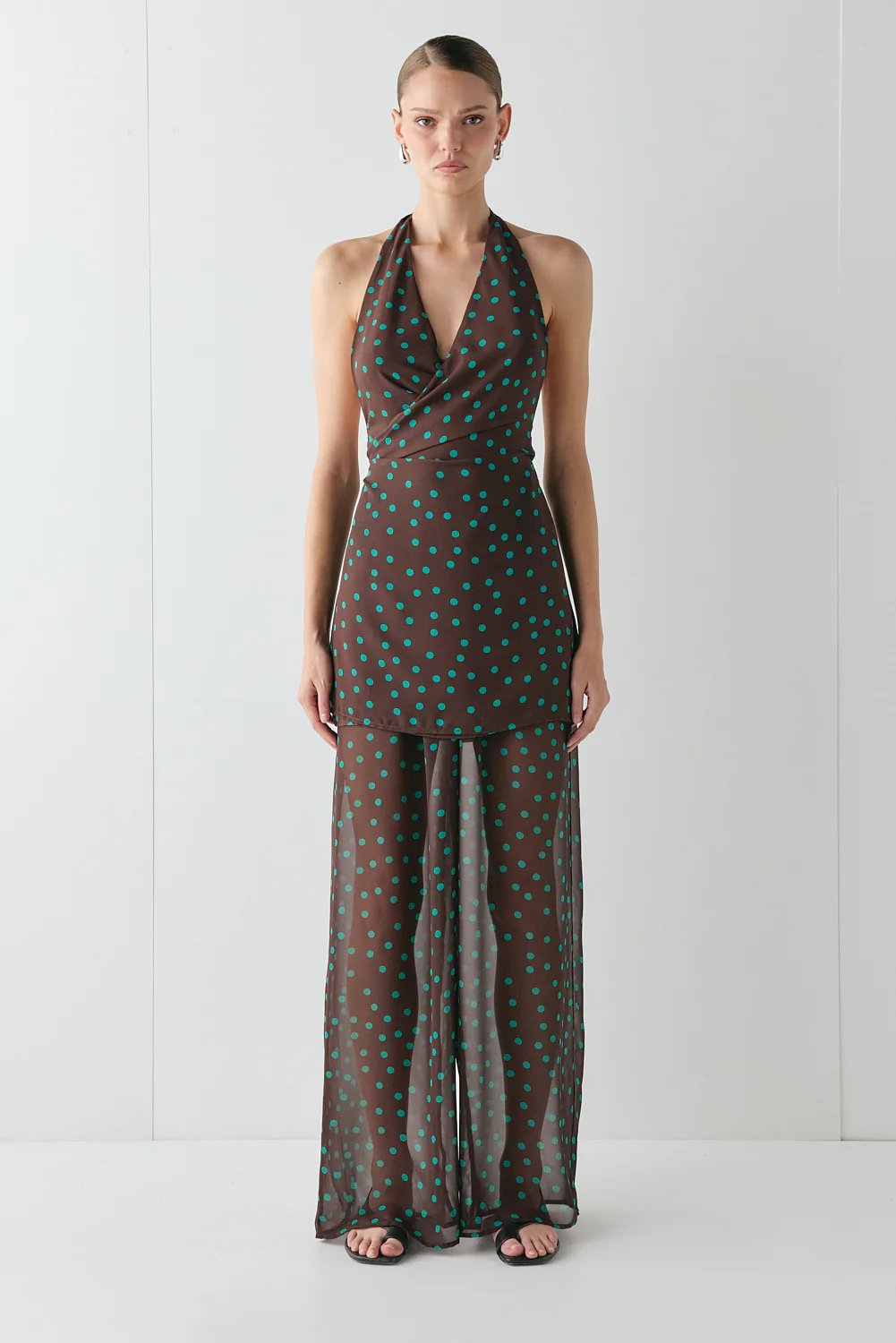 Zinnia Mini Dress Polka Dot - Image 2