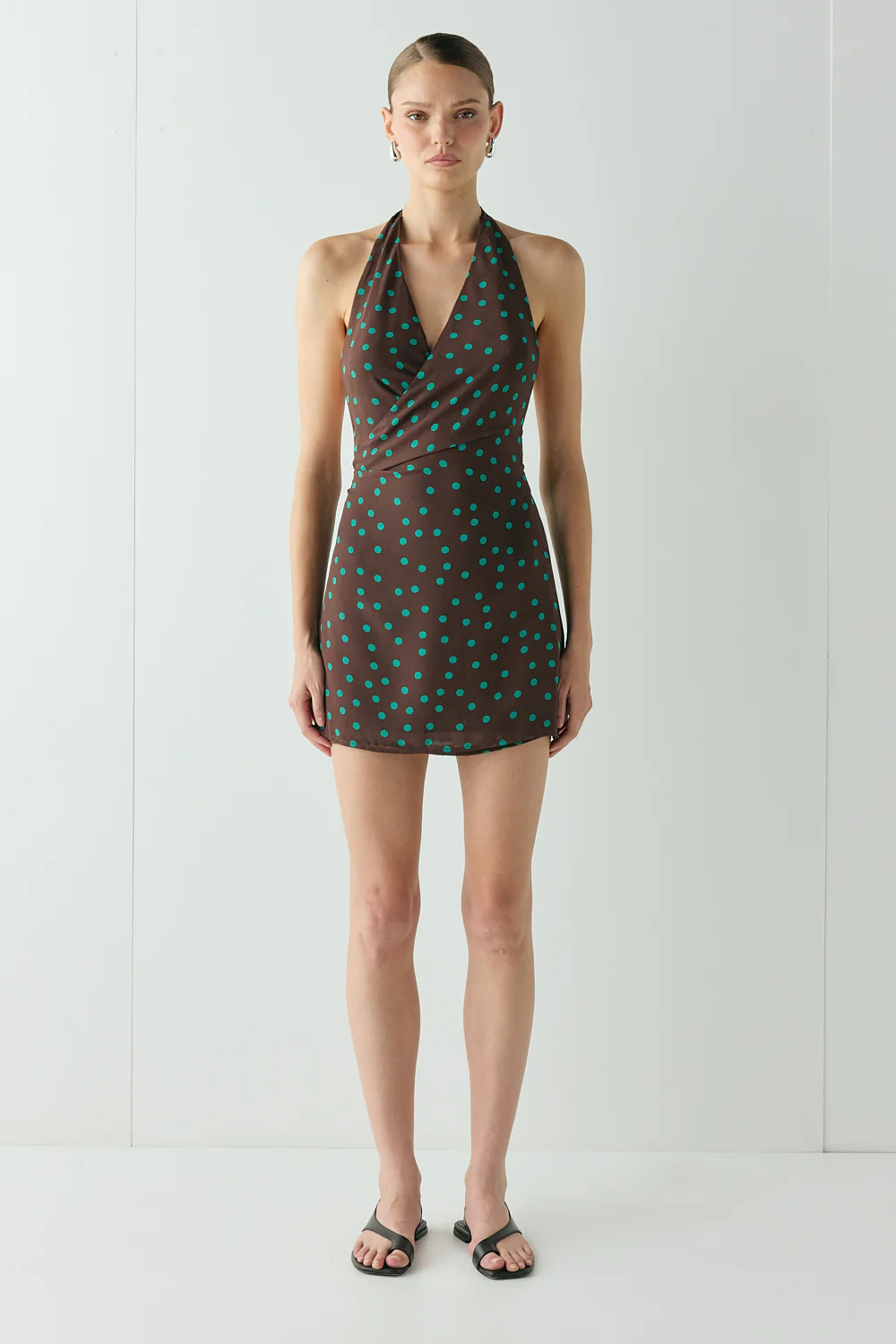 Zinnia Mini Dress Polka Dot - Image 3
