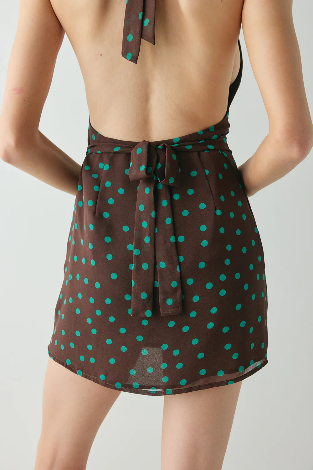 Zinnia Mini Dress Polka Dot - Image 6