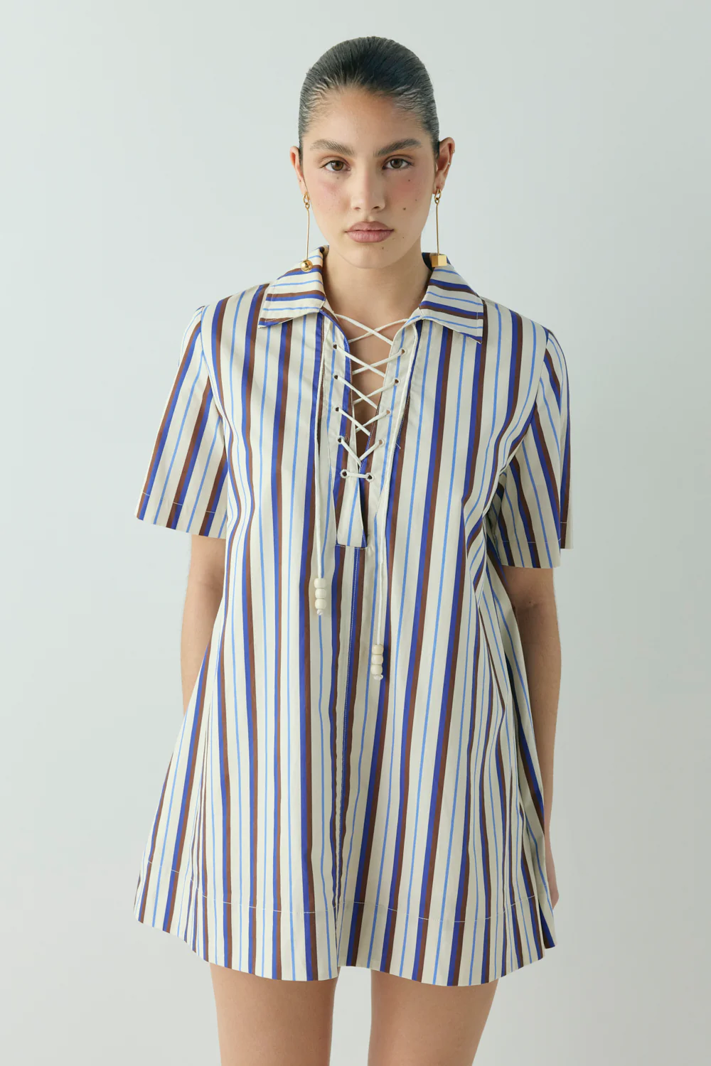 Zippora Mini Dress Stripe