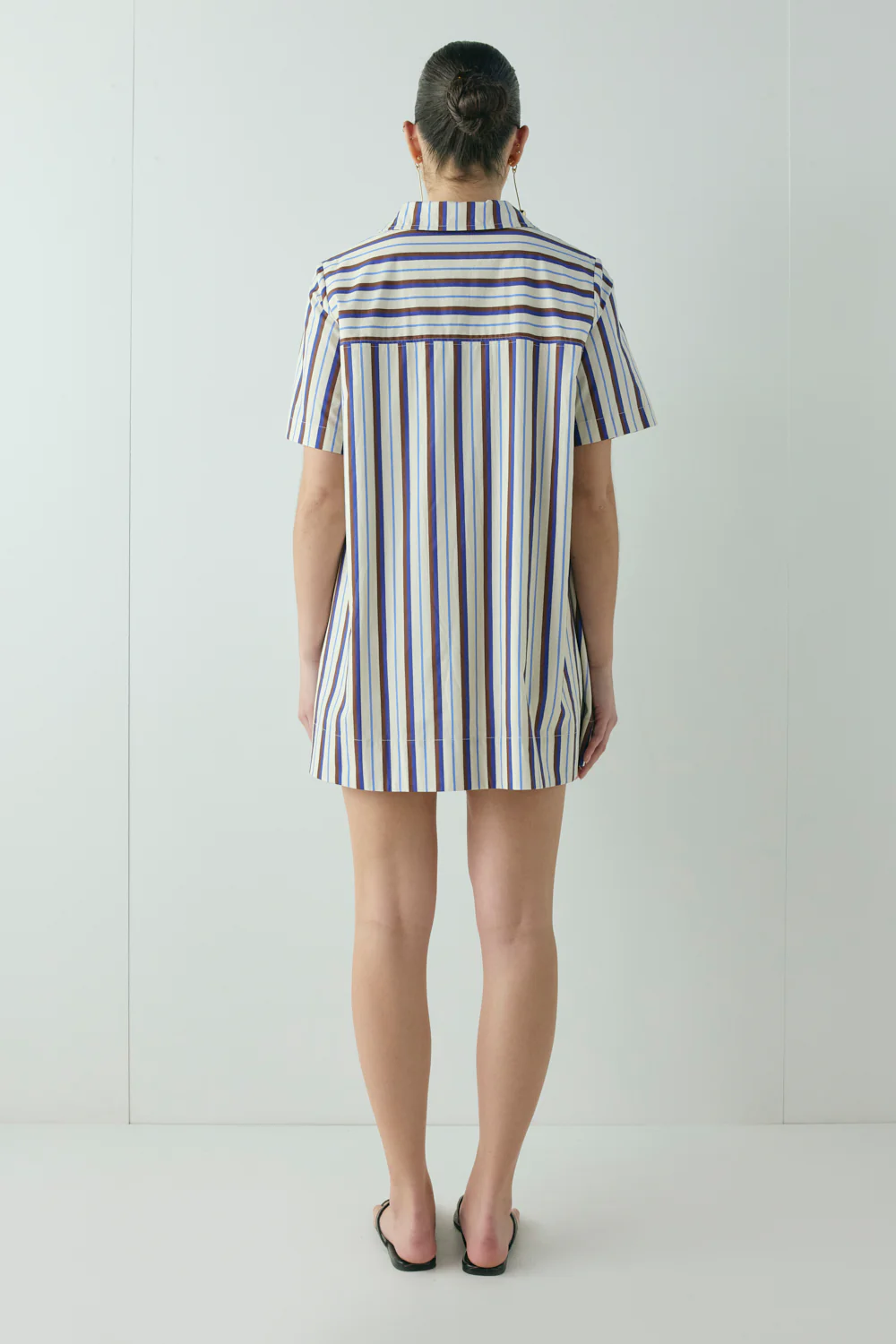 Zippora Mini Dress Stripe - Image 8